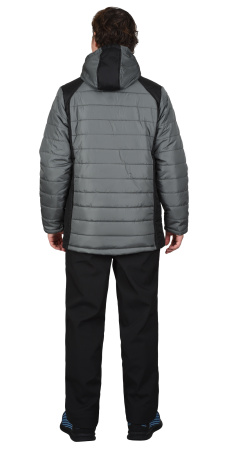 Куртка СИРИУС-УРБАН серая с черным