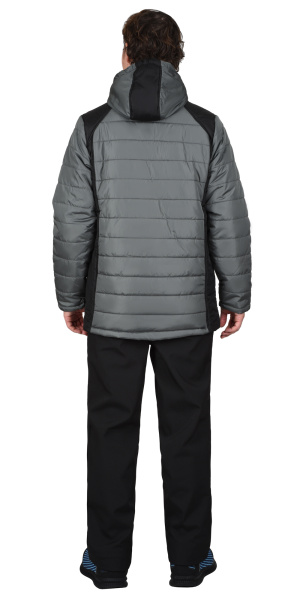 Куртка СИРИУС-УРБАН серая с черным