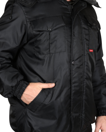 Костюм СИРИУС-ПОЛЮС куртка, брюки черный