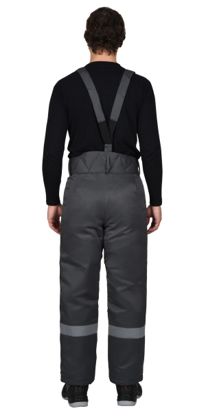 Брюки зимние универсальные тёмно-серые с СОП