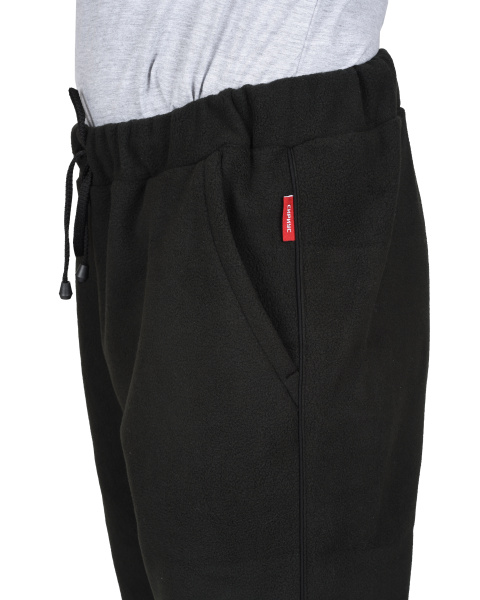 Брюки флисовые СИРИУС-КОМФОРТ черные