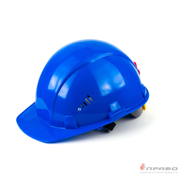 Каска защитная строительная "СОМЗ-55 FavoriT Rapid" с креплением для наушников синяя