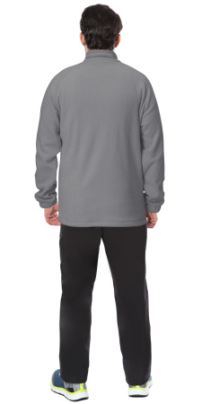 Куртка флисовая серая