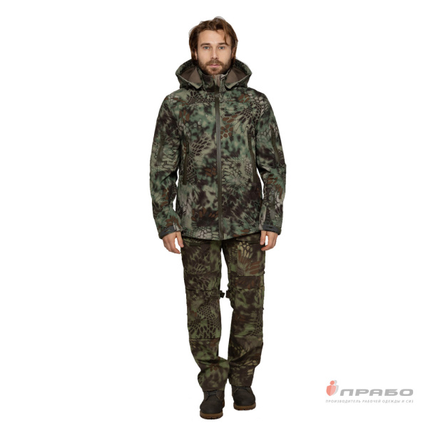Куртка мужская Tactical КМФ питон лес