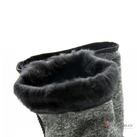 Чулок-вкладыш утепляющий универсальный из НТП серый