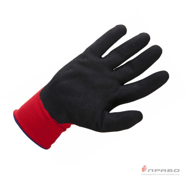 Перчатки из полиэстера с 1/2 рельефным нитриловым покрытием Jeta Safety JN051