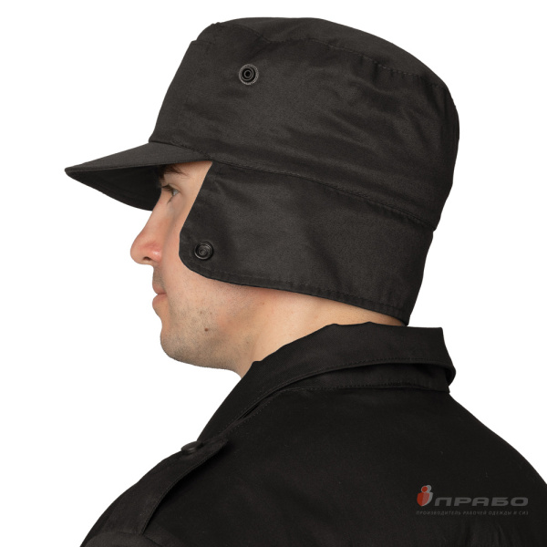 Кепка охранника чёрная