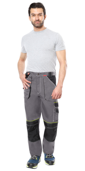 Брюки СИРИУС-АГАТ темно-серый с черным