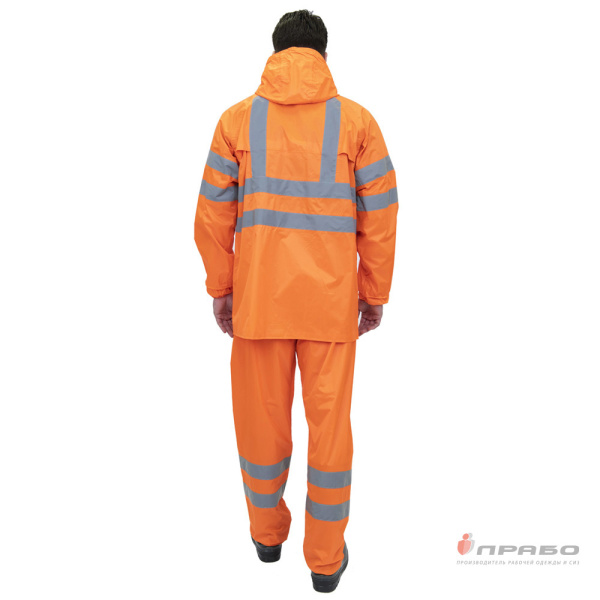 Костюм влагозащитный "Гроза СОП" оранжевый (куртки и брюки)