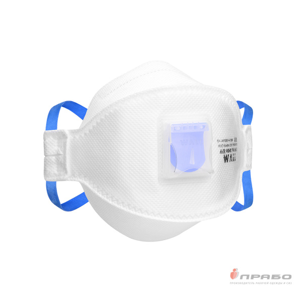 Респиратор Wall Air 95HK FFP2 NR D с клапаном выдоха арт. 395021 F