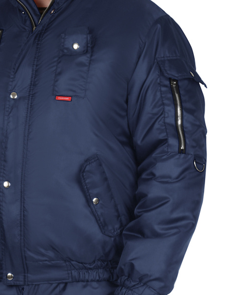 Куртка СИРИУС-АЛЯСКА мужская укороченная темно-синяя