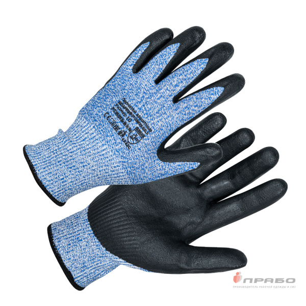 Перчатки для защиты от порезов Scaffa DY1350FRB-B/BLK