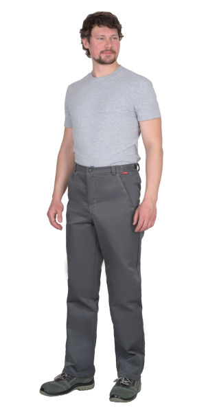 Костюм СИРИУС-ФАВОРИТ куртка, брюки т.серый со св.серым