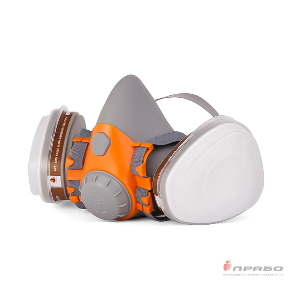 Комплект защиты дыхания J-Set 6500 (полумаска, фильтры, держатели, нитриловые перчатки)