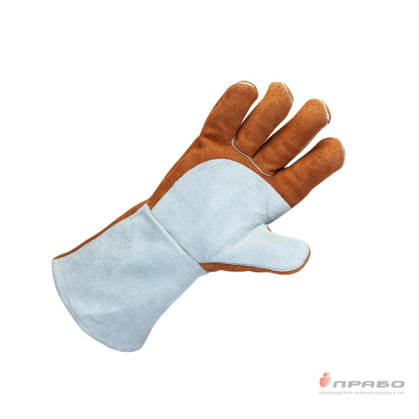 Краги спилковые пятипалые с усилением на ладони Jeta Safety JWK401