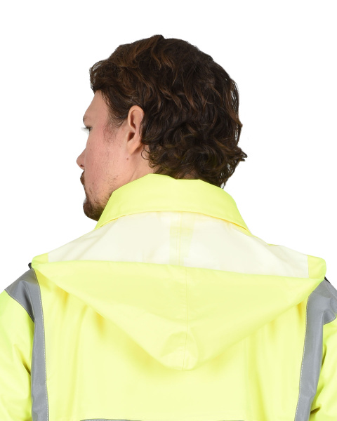 Куртка СИРИУС-АТЛАС утепленная, фл. лимон, СОП