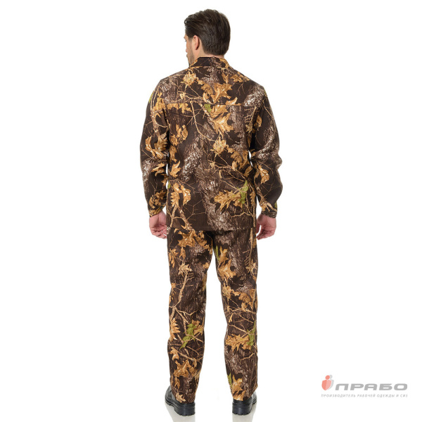 Костюм мужской "Полевой" КМФ тёмный лес (куртка и брюки)