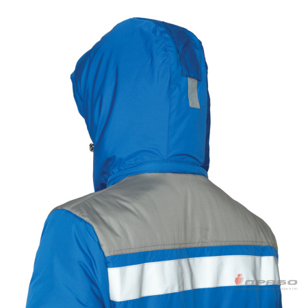 Куртка женская утеплённая "Ангара" васильковая