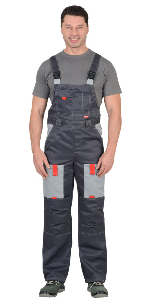 Костюм СИРИУС-ФАВОРИТ куртка, п/к т.серый со св.серым