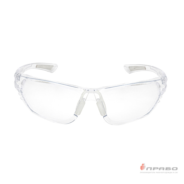 Очки защитные открытые антизапотевающие с двухсторонним покрытием "Идеал" прозрачные