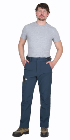 Костюм СИРИУС-СПЕЙС куртка, брюки, софтшелл синий