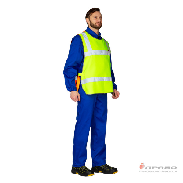 Жилет сигнальный "Тракт" оранжевый/лимонный