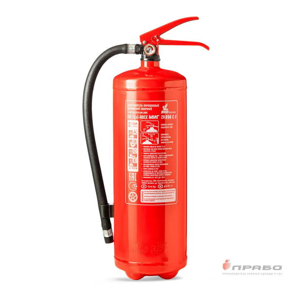 Огнетушитель порошковый "Миг ОП-4(з)" (3А,70В,С,Е,до1000В, заряд 4кг), 111-05