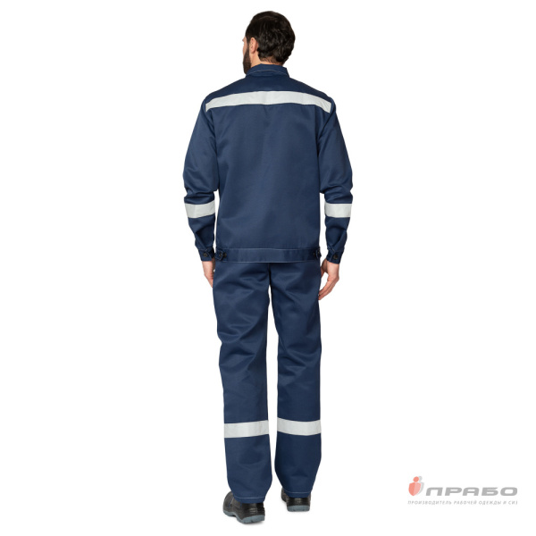 Куртка мужская летняя "Пантеон СОП" тёмно-синяя