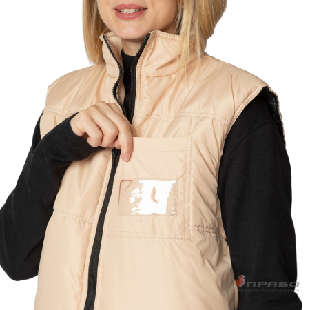 Жилет универсальный утеплённый "Ваш персонал" бежевый