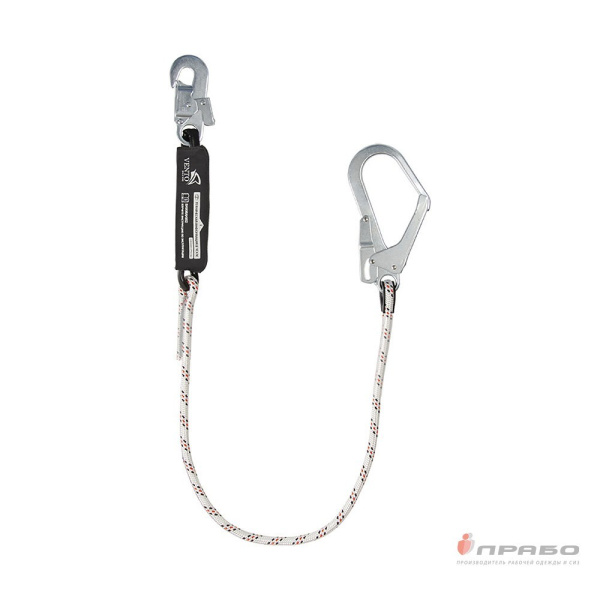 Строп веревочный одинарный регулируемый с амортизатором "aB12p"