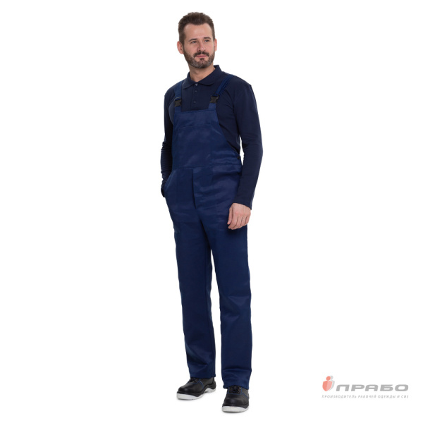 Полукомбинезон мужской "Стандарт 2" синий