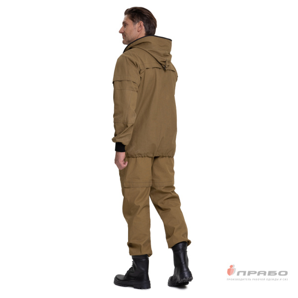 Костюм летний противоэнцефалитный палатка хаки (куртка и брюки)