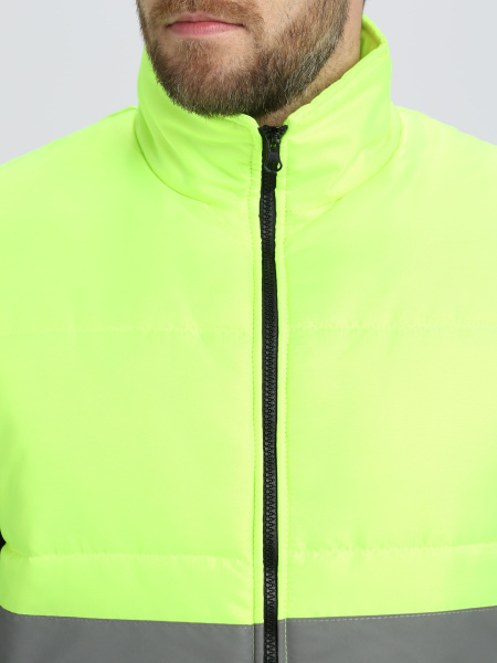 Жилет утепленный Спектр СОП (тк.Оксфорд), лимонный