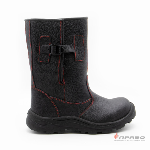 Сапоги "Барс Нитро Н-8" с подошвой ПУ/нитрил и КП чёрные