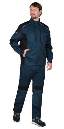 Куртка СИРИУС-ЦИТРИН морена с черным