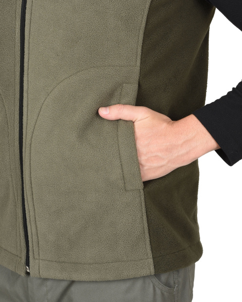 Жилет СИРИУС-ТЕХНО (флис дублированный) олива