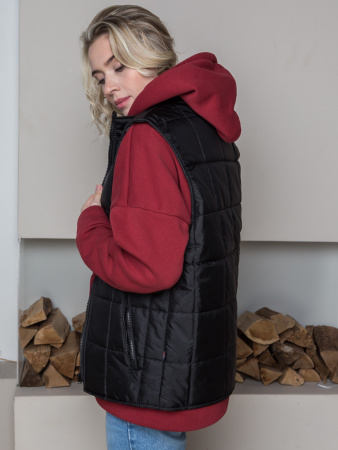 Жилет утепленный Офис (Дюспо), черный