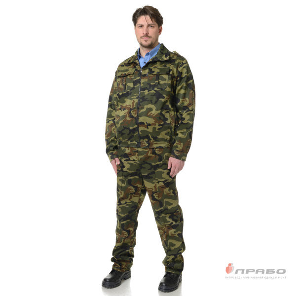 Костюм мужской "Альфа" камуфляж кукла (куртка и брюки) для охранников