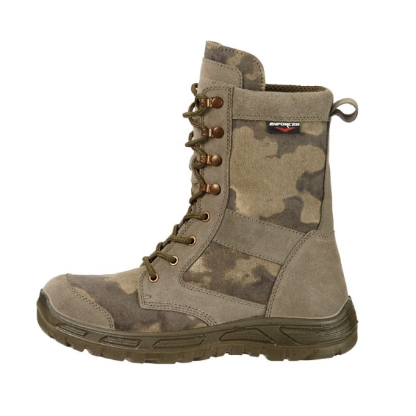 Ботинки с высоким берцем "Энфорсер 101", мох, ПУ (1870-006 01)