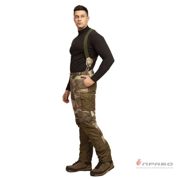 Костюм мужской утеплённый "Горка Иней" КМФ бежевые облака (куртка и брюки)