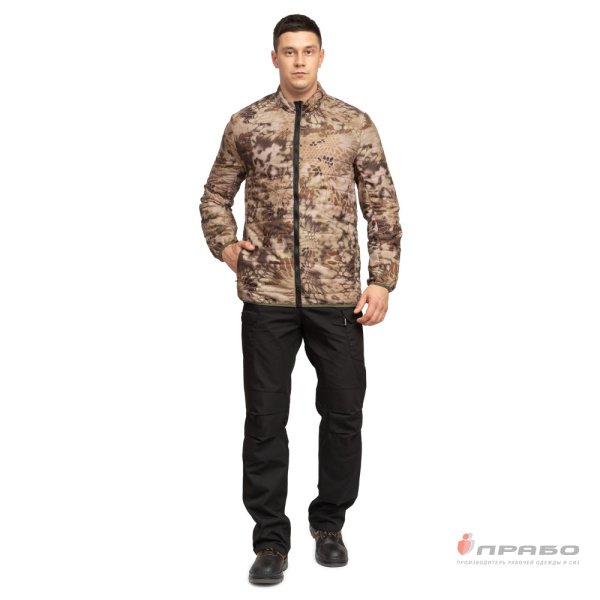 Куртка мужская демисезонная "Бомбер" КМФ питон скала