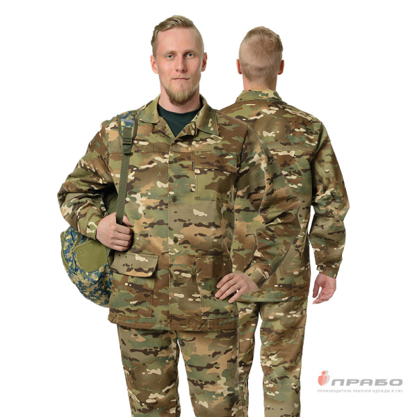 Костюм мужской "Полевой" КМФ ягель (куртка и брюки)
