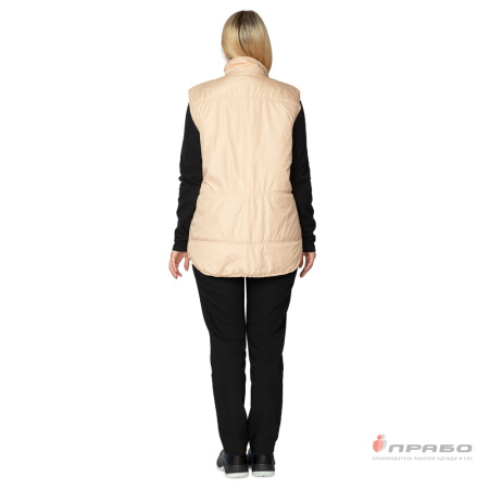 Жилет универсальный утеплённый "Ваш персонал" бежевый