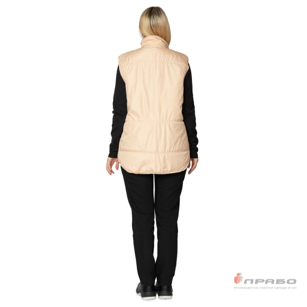 Жилет универсальный утеплённый "Ваш персонал" бежевый