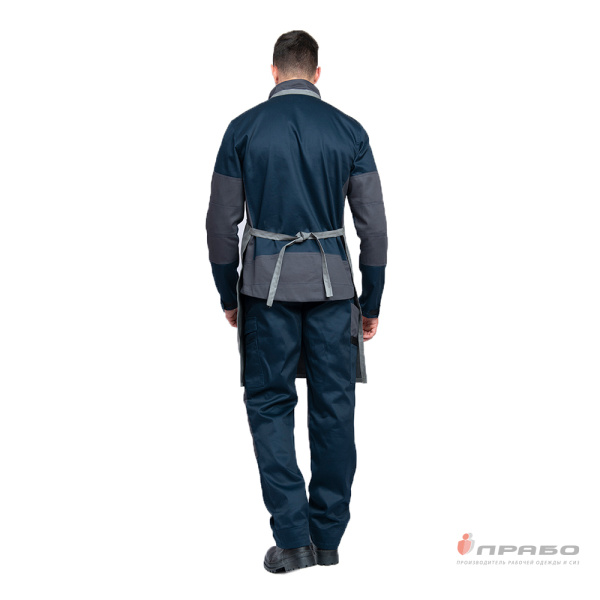 Фартук влагостойкий цельнокроенный из прорезиненной диагонали