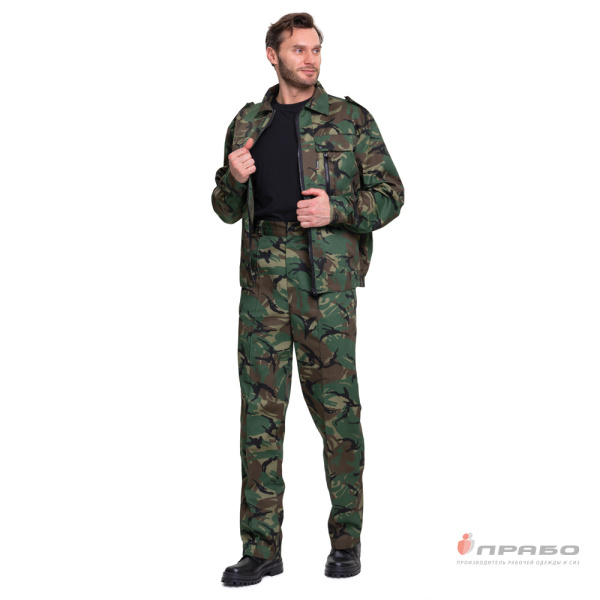 Костюм мужской "Ясон" камуфляж кукла для сотрудников охранных предприятий (куртка и брюки)