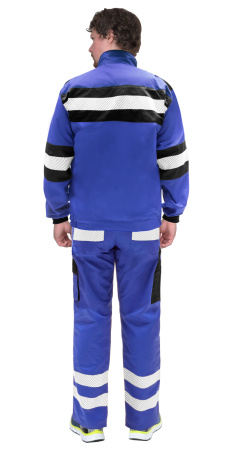 Куртка СИРИУС-ТРЭКС васильковый с черным, СОП