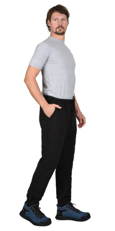 Брюки флисовые СИРИУС-КОМФОРТ черные