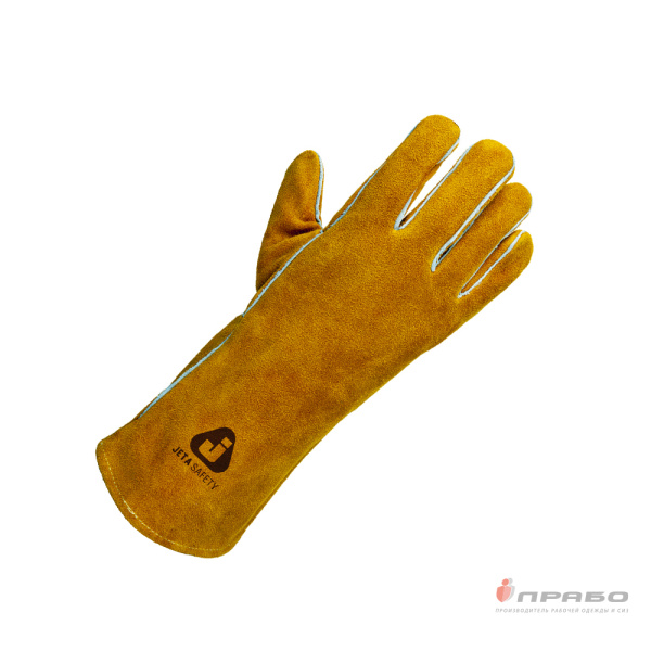 Краги спилковые пятипалые с подкладкой Jeta Safety JWK301