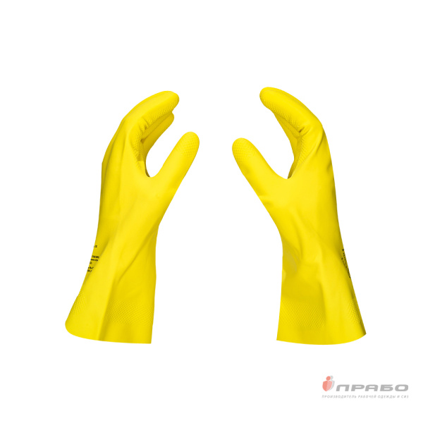Перчатки химстойкие латексные Scaffa Луч